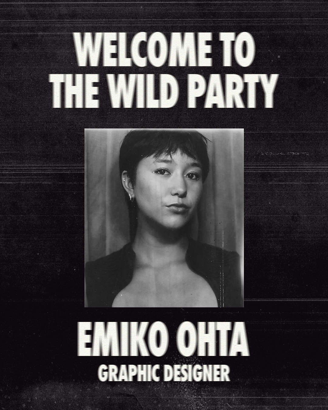 Emiko Ohta — Graphic Designer. Portrait from Arbor Lane Productions.