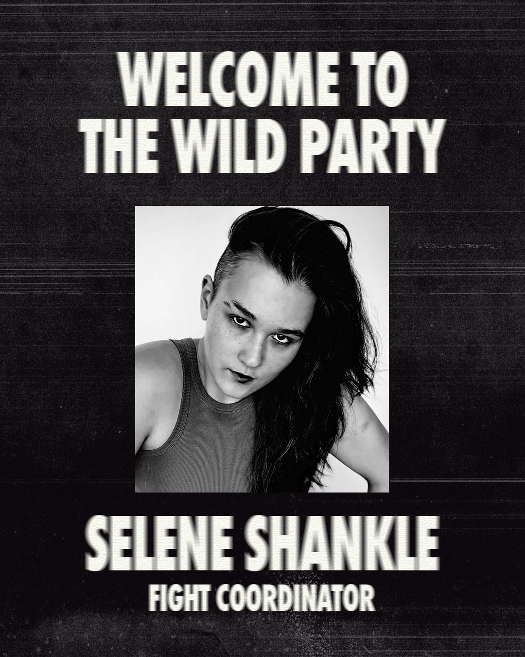 Selene Shankle — Fight Coordinator. Portrait from Arbor Lane Productions.