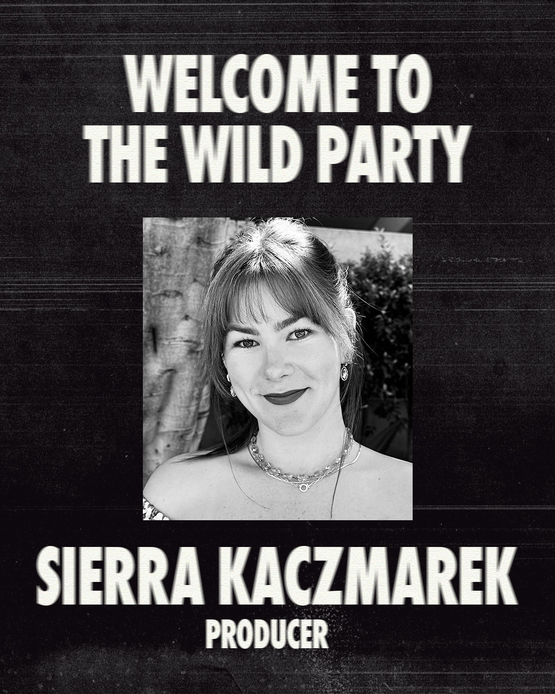 Sierra Kaczmarek — Producer. Portrait from Arbor Lane Productions.